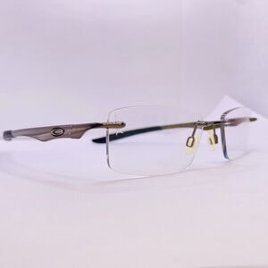 Oakley Evade Eyeglasses Frames Brushed Chrome 22-174 53 [] 18 133 Authentic